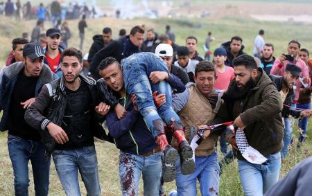 ( محدث ) ... 15 شهيداً برصاص الاحتلال ومئات الاصابات في مسيرات العودة 